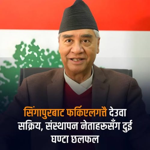 कांग्रेस अब दाइले भाउजुलाई जिम्मा लाउँदै हो ?