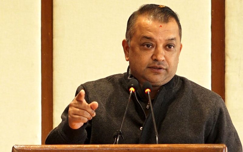 पार्टी सभापति नबनी नरोकिने गगनको नीति