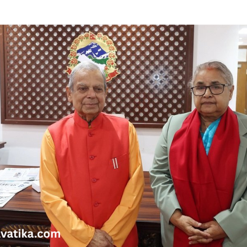 नेपालका अध्यक्ष ठाकुरबिच भेटवार्ता प्रधानमन्त्री कार्की र लोसपा