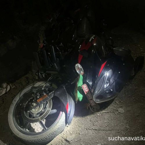 दुर्घटना हुँदा प्रधानाध्यापक खत्रीको मृत्यु रुकुमपश्चिममा