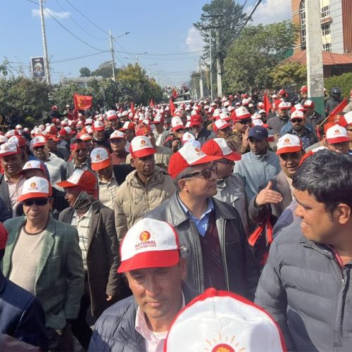 १० हजार स्वयंसेवक परिचालन गरिने एमाले महाधिवेशनको उदघटनसत्रमा