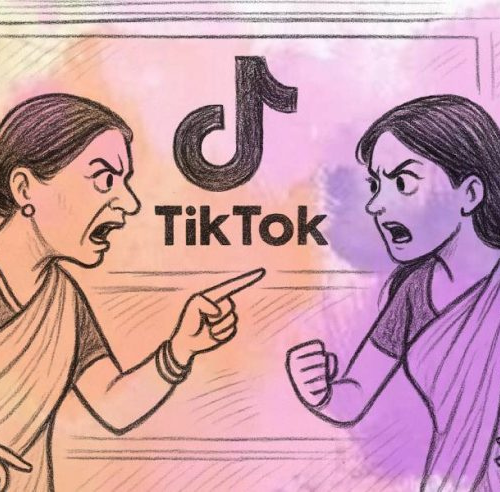 सासु र बुहारीबीच रत्यौली ब्याटल टिकटकमा चर्कियो