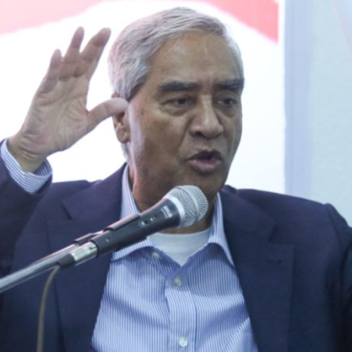 अन्तिमपटक चुनाव लड्छु : भेट्न जानेलाई देउवाले भने