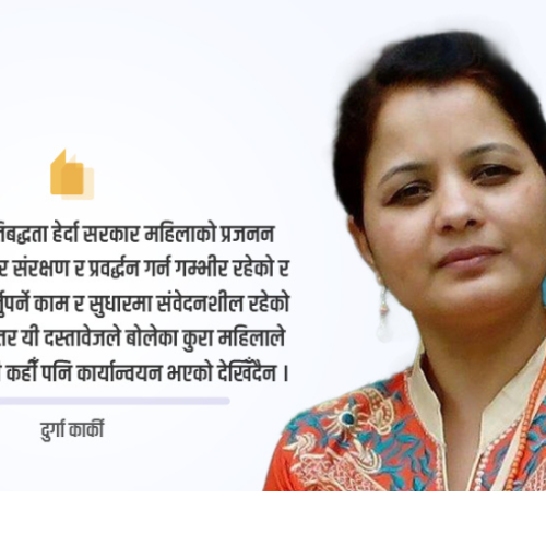 कागजको हात्ती : प्रजनन स्वास्थ्य अधिकार संरक्षणका लागि कानुन