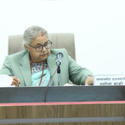 शीर्ष नेताको बैठक, प्रधानमन्त्री कार्कीले बोलाइन्