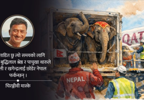 कतार यात्रा आँशुले डोर्‍याएको