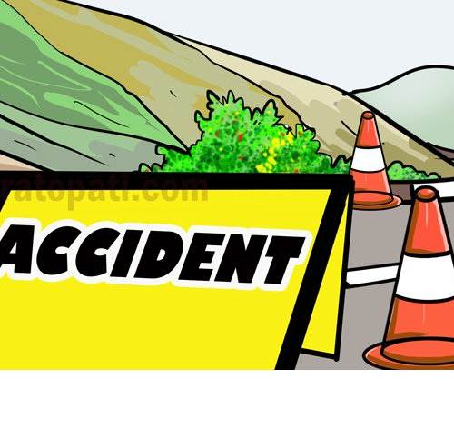 एकान्तकुनामा पैदल यात्रीको मृत्यु पिकअपको ठक्करबाट