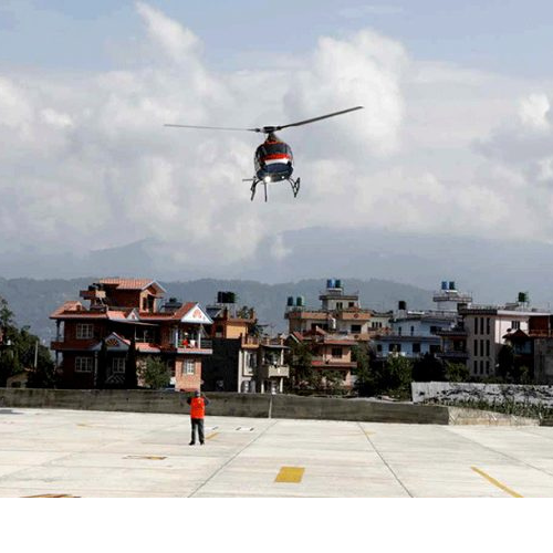 हेलिपोर्ट बनाएर भ्रष्टाचार भयो नलिञ्चोकमा जोखिमपूर्ण