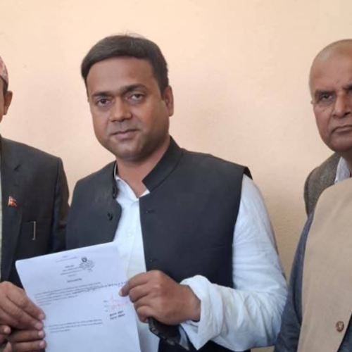 कांग्रेसबाट उम्मेदवारी दिए अफताब आलमका छोराले रौतहट-२ मा