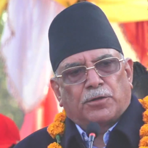 कालिकोटबाट प्रचण्डको नाम एकल सिफारिस : प्रतिनिधिसभा निर्वाचन