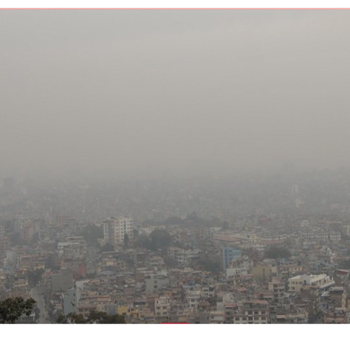 प्रदूषण बढ्यो काठमाडौँ उपत्यकामा