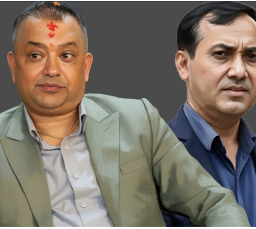 गगन र विश्वप्रकाश : कांग्रेसको चुनावी सभामा प्रमुख वक्ता