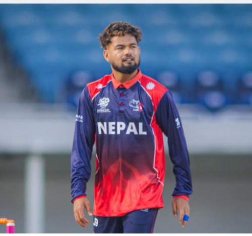 विश्वकपबाटै शेर मल्लको राष्ट्रिय टिममा डेब्यु – टी-२०