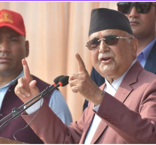 बच्चाबच्चीले पनि ‘प्रधानमन्त्री, राष्ट्रपति’ बन्छु भन्छ, तर बन्दैन – ओलीको टिप्पणी