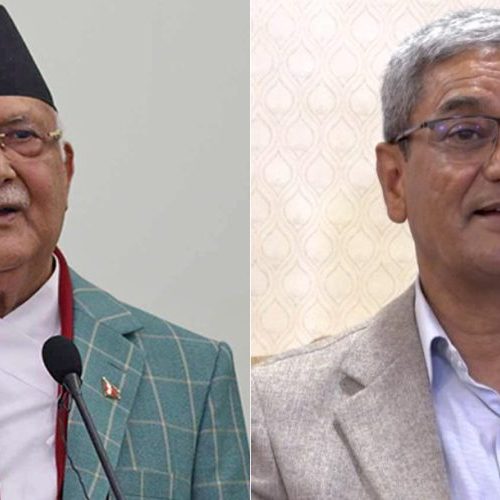 ओली र लेखकको स्वास्थ्य परीक्षण गर्ने तयारी