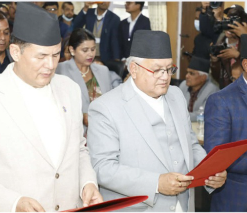 नयाँ सांसदले लिए पद तथा गोपनीयताको शपथ