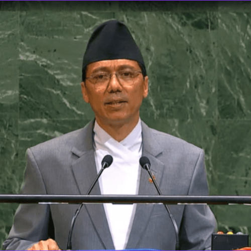 थापा : विकास उपलब्धि सुनिश्चित गर्न राष्ट्रसङ्घ अपरिहार्य