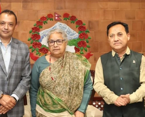 कांग्रेसका नेताहरूले भेटे प्रधानमन्त्री-बालुवाटार पुगेर