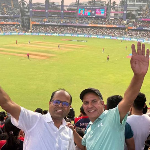 विराट उत्सवमा वानखेडेको दर्शकदीर्घाबाट-टी-२० विश्वकपको