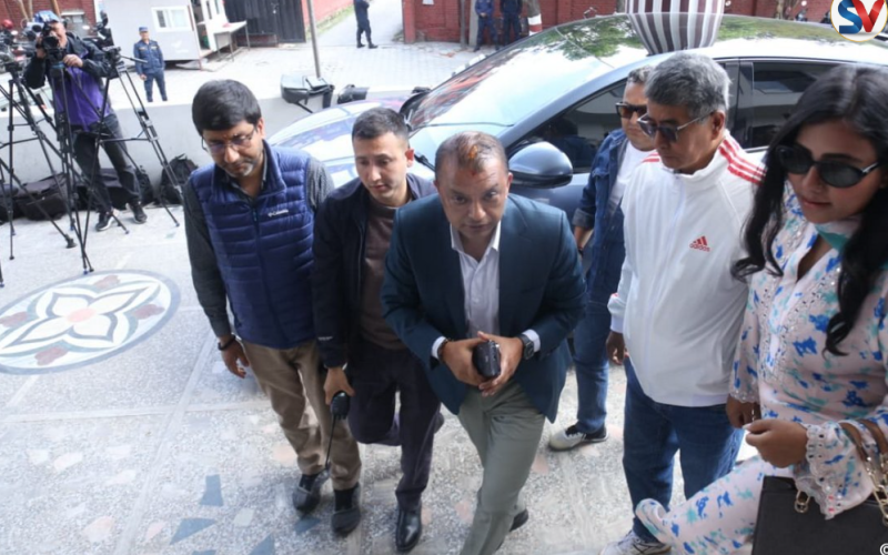 पार्टी कार्यालय पुगे सभापति थापा राजीनामा अस्वीकृत भएसँगै 