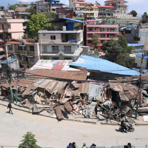 १८ घरटहरा ध्वस्त, डोजर चलेपछिको टोखा