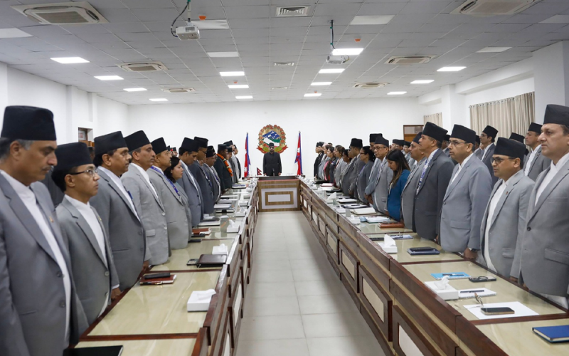 बैठक सुरु मन्त्रिपरिषद्को 