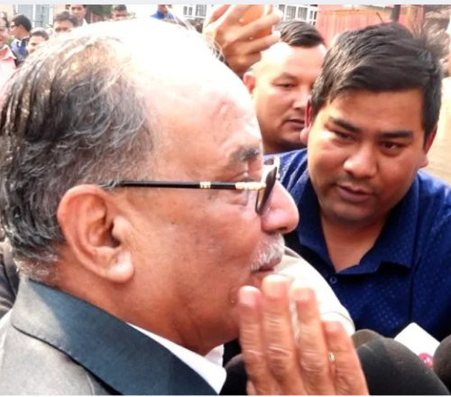 प्रचण्ड- जे गर्नुभयो राम्रो गर्नुभयो, सुधनको राजीनामाप्रति