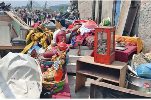 बल्खुको साङ्गे छोइलिङ्ग गुम्बा, बुद्ध जयन्तीकै दिन भत्काइयो