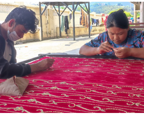 सीप सिक्दै युवा कीर्तिपुर होल्डिङ सेन्टरमा