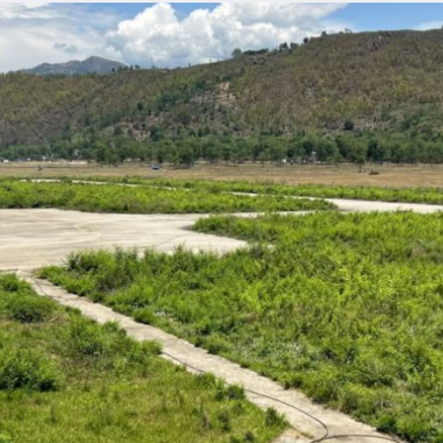 चौरजहारी विमानस्थल कालोपत्र भएपछि – धुले धावनमार्गमा नियमित उडान बन्द