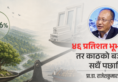सालको काठ किन हारिरहेछ, आल्मुनियम र यूपीभीसीसँग