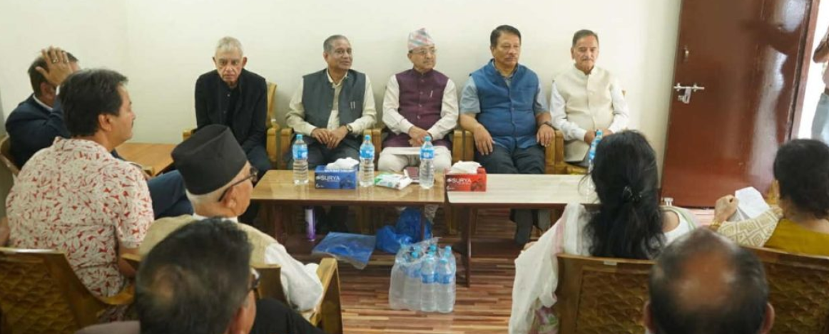 सुकेधारास्थित मिराकल पार्टी प्यालेसमा, कांग्रेस इतर समूहको राष्ट्रिय भेला