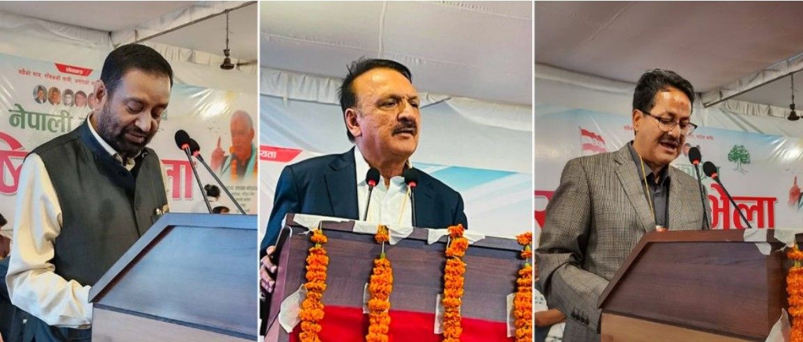 प्रतिवेदन धमाधम पेश हुँदै कांग्रेस इतर समूहको भेलामा